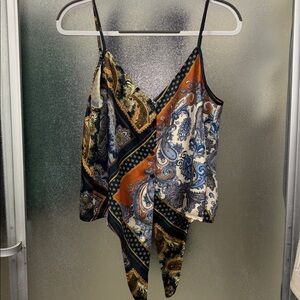 H&M Paisley Printed Cami Tank Top